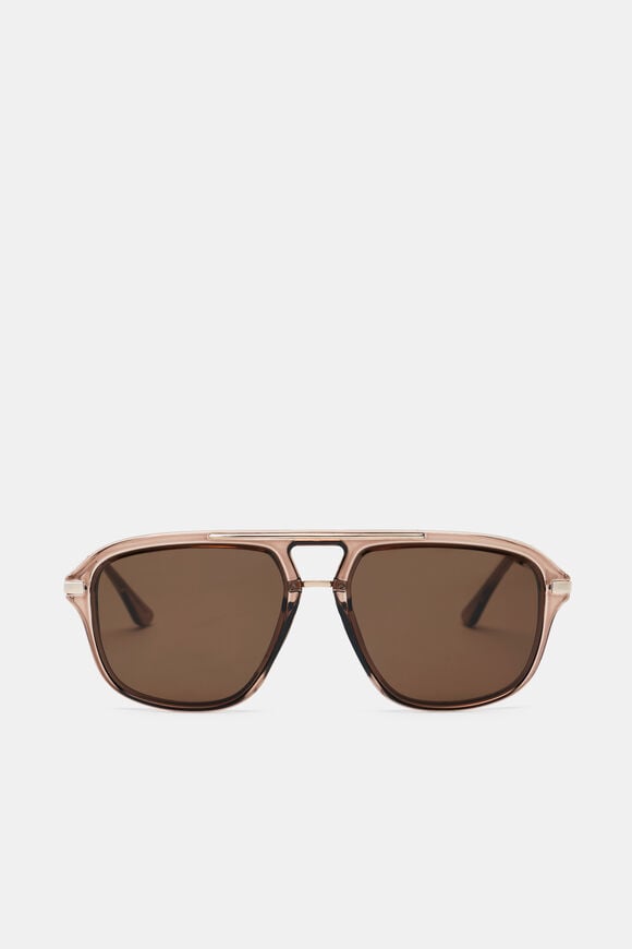 Amanda Aviator Sunglasses  Coffee Bean  hi-res