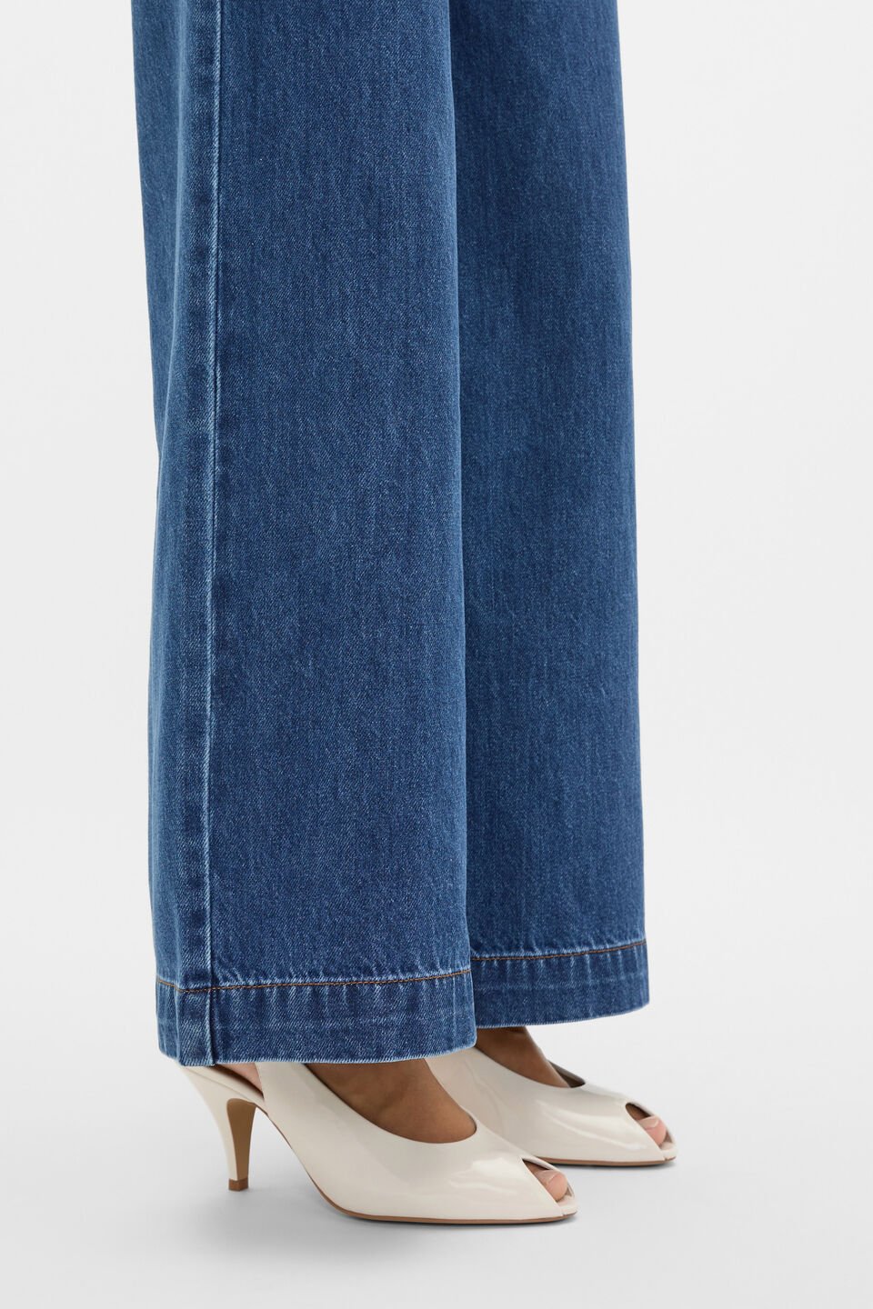 Emery Peep Toe Heel  Cream