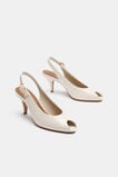 Emery Peep Toe Heel  Cream  hi-res