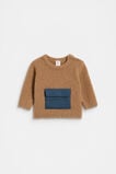 Teddy Pocket Sweater  Salted Caramel  hi-res