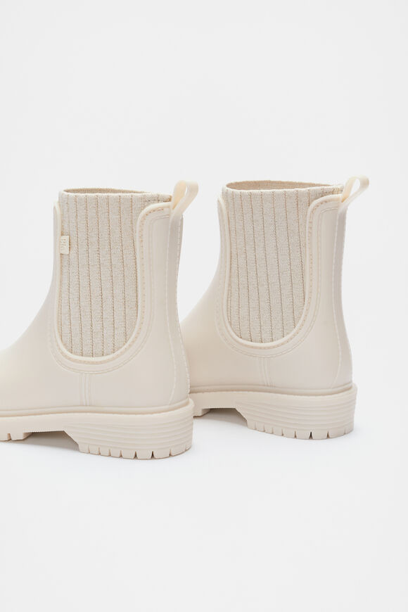 Rib Gusset Gumboot  Classic Cream  hi-res