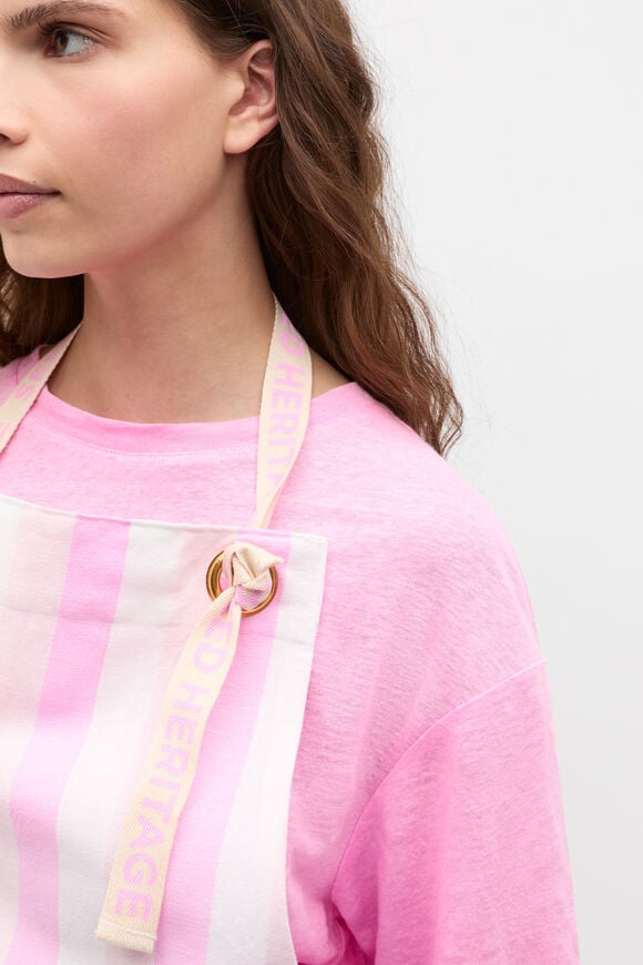 Alyra Stripe Adult Apron  Fairy Floss  hi-res