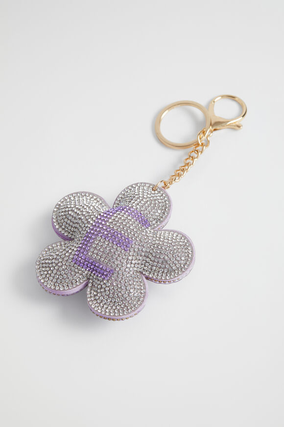 Daisy Initial Keyring  E  hi-res