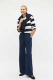 Oversized Stripe Top  Twilight Blue Stripe  hi-res