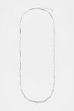 Long Link Necklace  Silver  hi-res