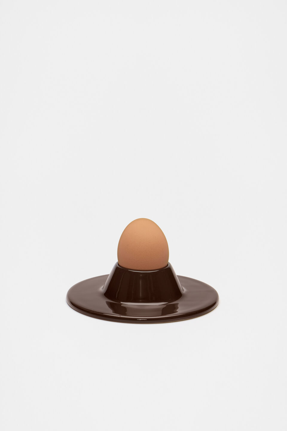 Aamira Egg Cup  Dark Espresso