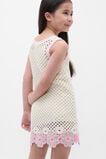 Floral Crochet Dress  Vintage Cream  hi-res