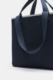 Seed Logo Knit Tote  Twilight Blue  hi-res