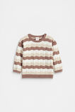 Wavy Knit Jumper  Teddy  hi-res