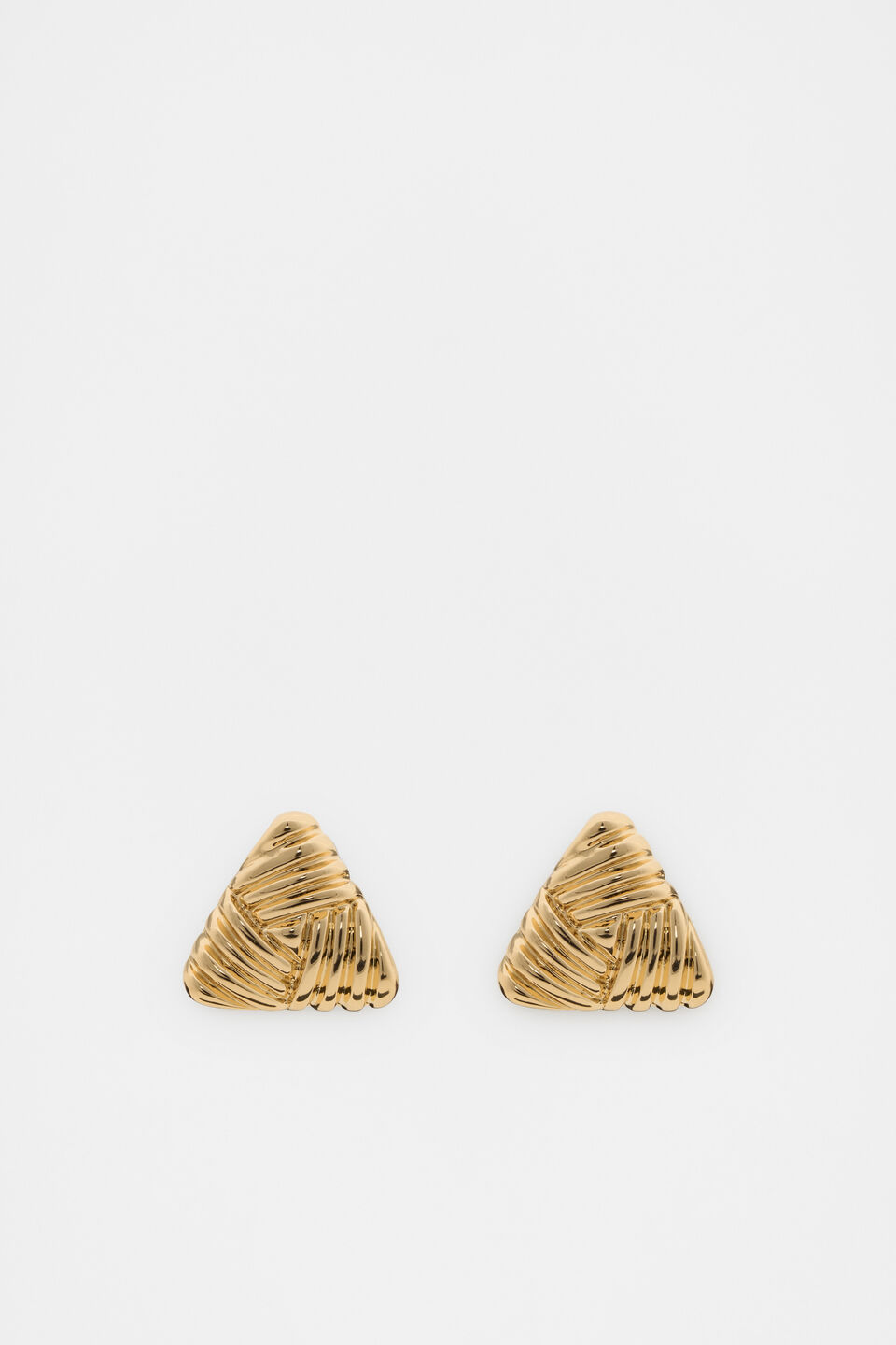 Triangle Vintage Earring  Gold