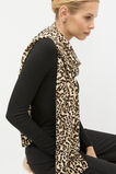 Print Merino Knit Scarf  Animal Print  hi-res