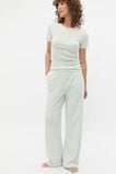 Short Sleeve and Wide Leg Pant PJ Set  Mist  hi-res