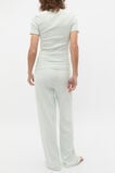 Short Sleeve and Wide Leg Pant PJ Set  Mist  hi-res