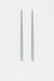 Tall Taper Candle Set of 2  Mist  hi-res