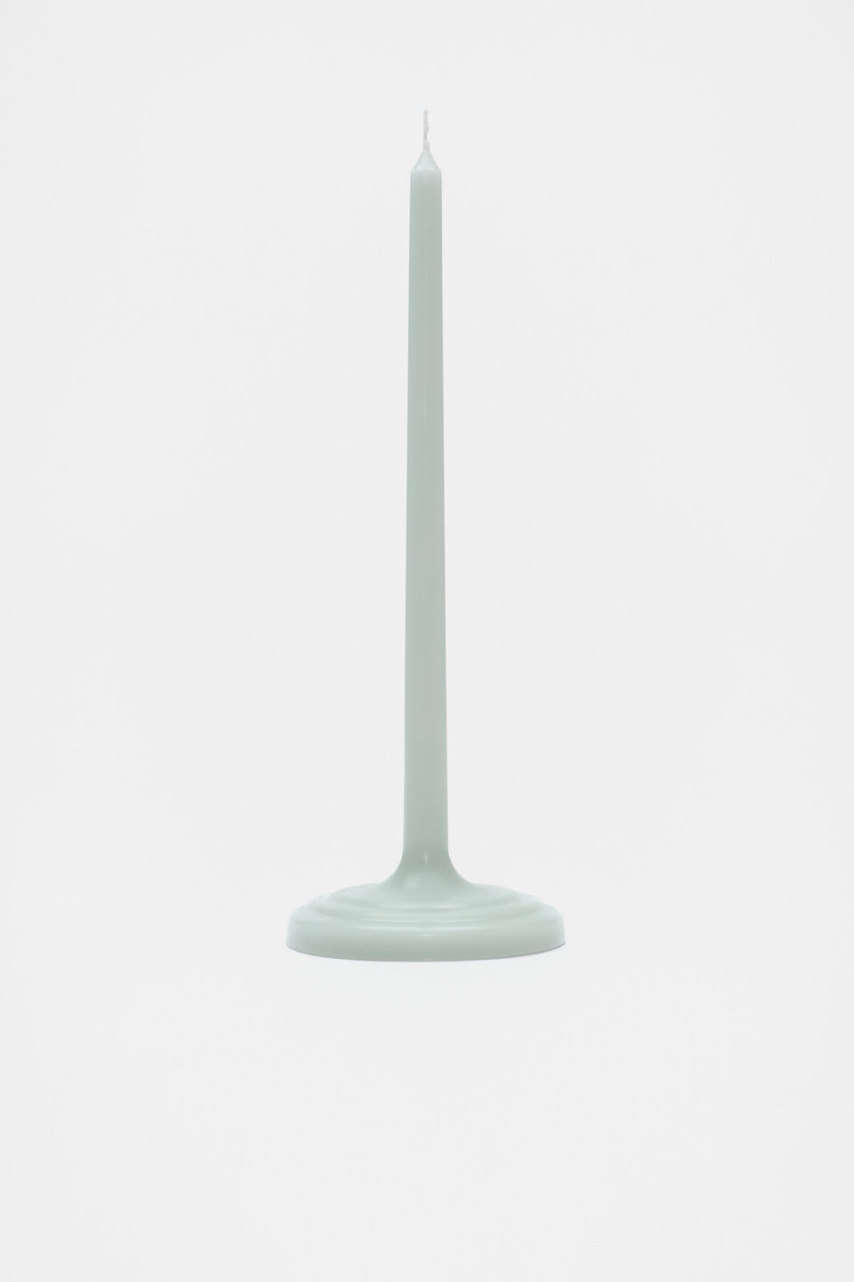 Ovi Single Taper Candle  Mist