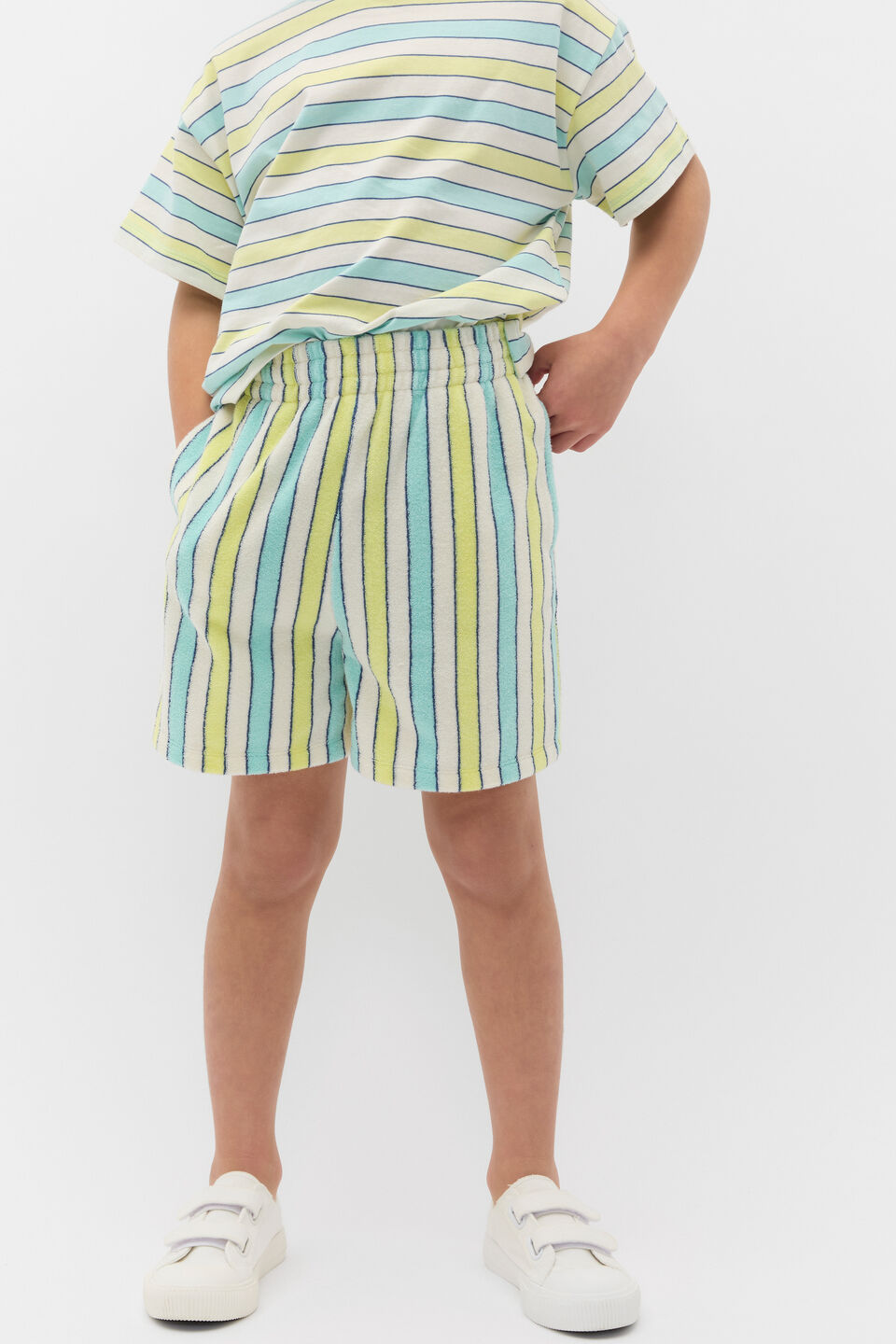 Stripe Short  Multi Stripe