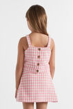 Houndstooth Top  Peach  hi-res