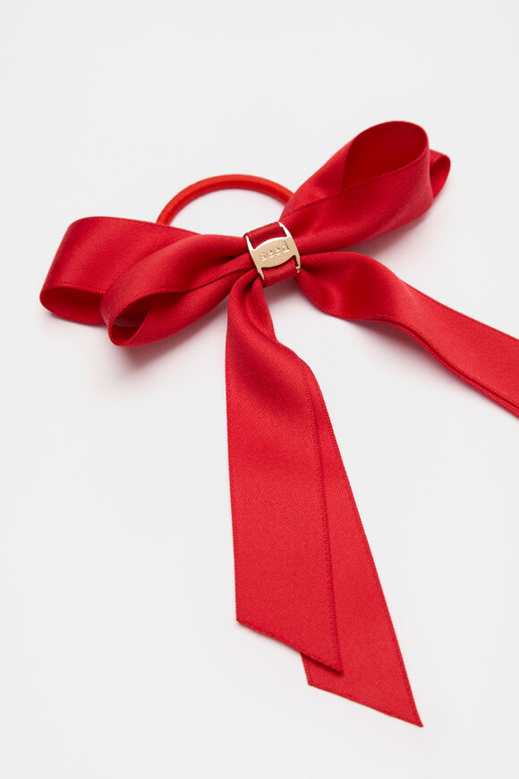 Heritage Bow Elastic  Red  hi-res