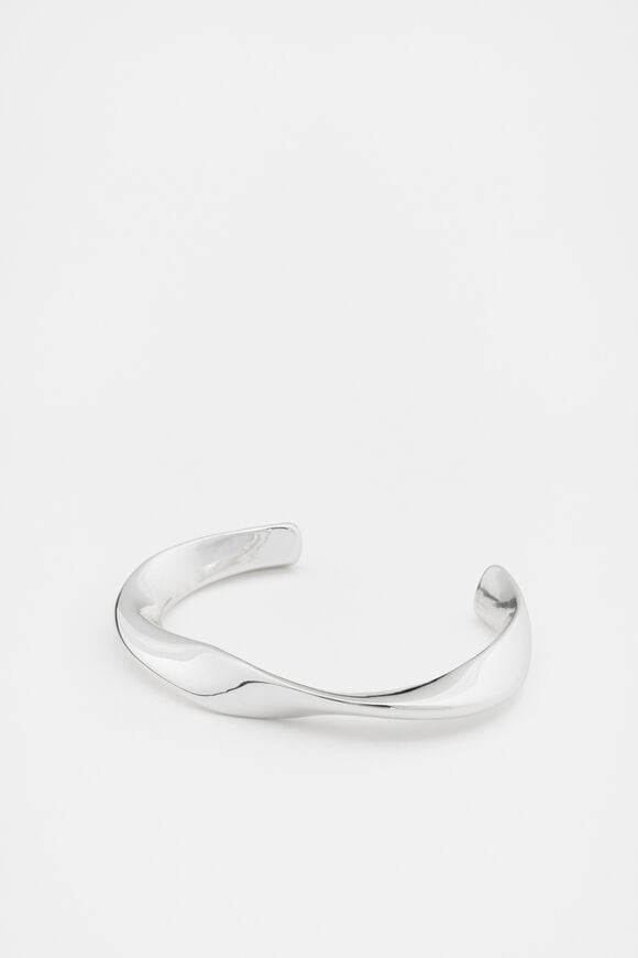 Twist Cuff  Silver  hi-res