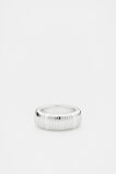 Creases Ring  Silver  hi-res