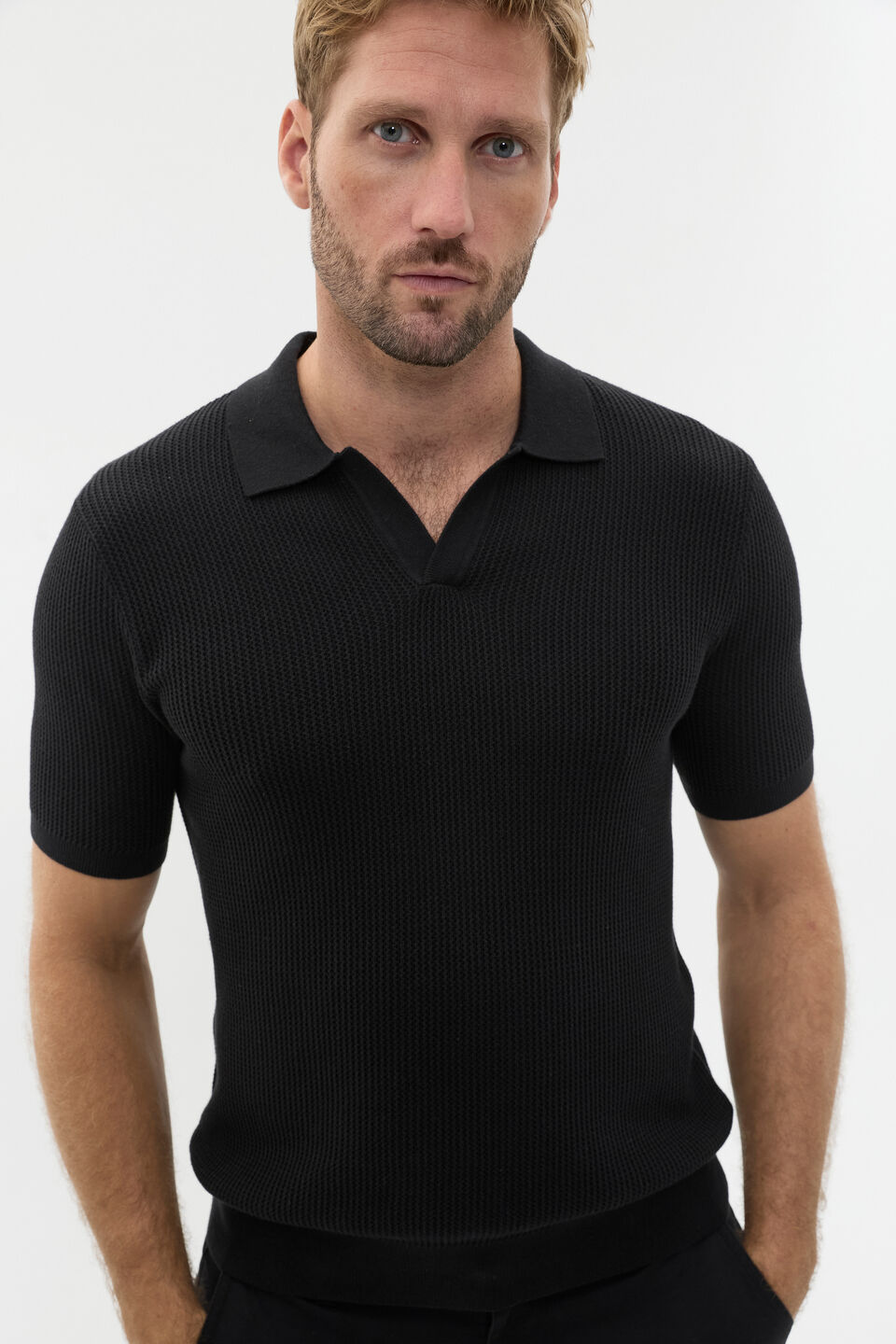Classic Trophy Polo  True Black
