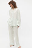 Oversized Voile Long Sleeve and Pant PJ Set  Mist  hi-res