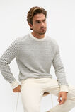 Stripe Crewneck  Ivory Stripe  hi-res