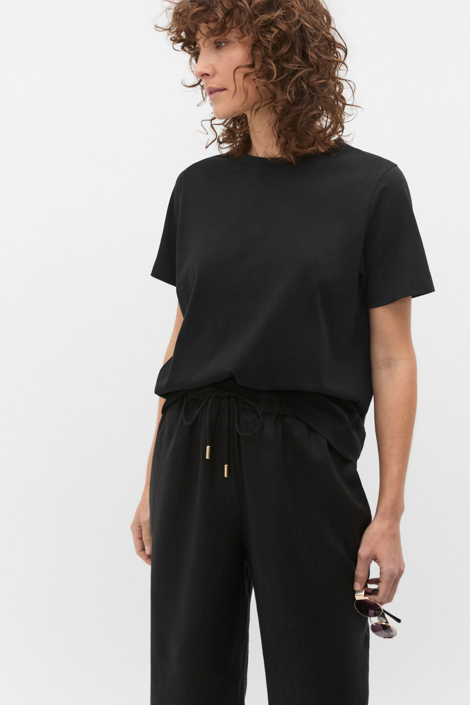 Core Neat Tee  Black