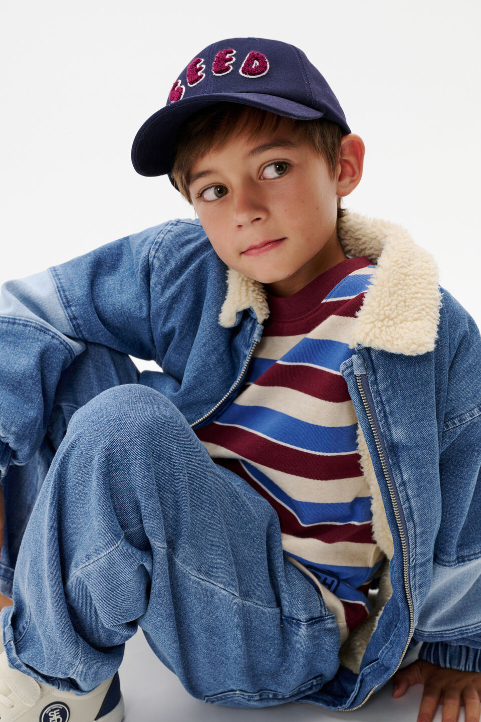 Chenille Seed Cap  Multi