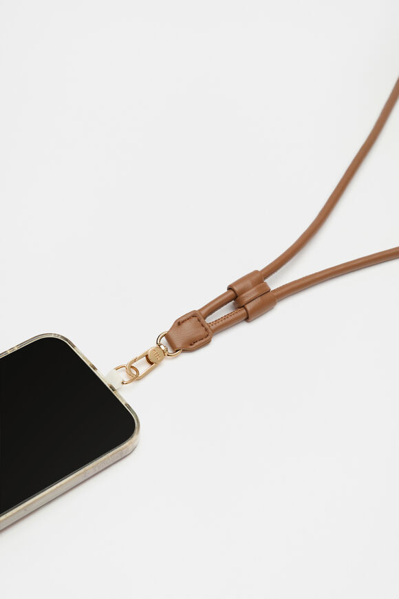 Phone Strap  Deep Tan  hi-res