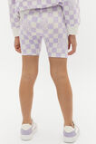 Check Logo Bike Short  Lavender  hi-res