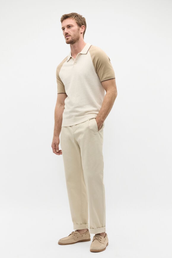 Side Tab Trouser  Cool Stone  hi-res