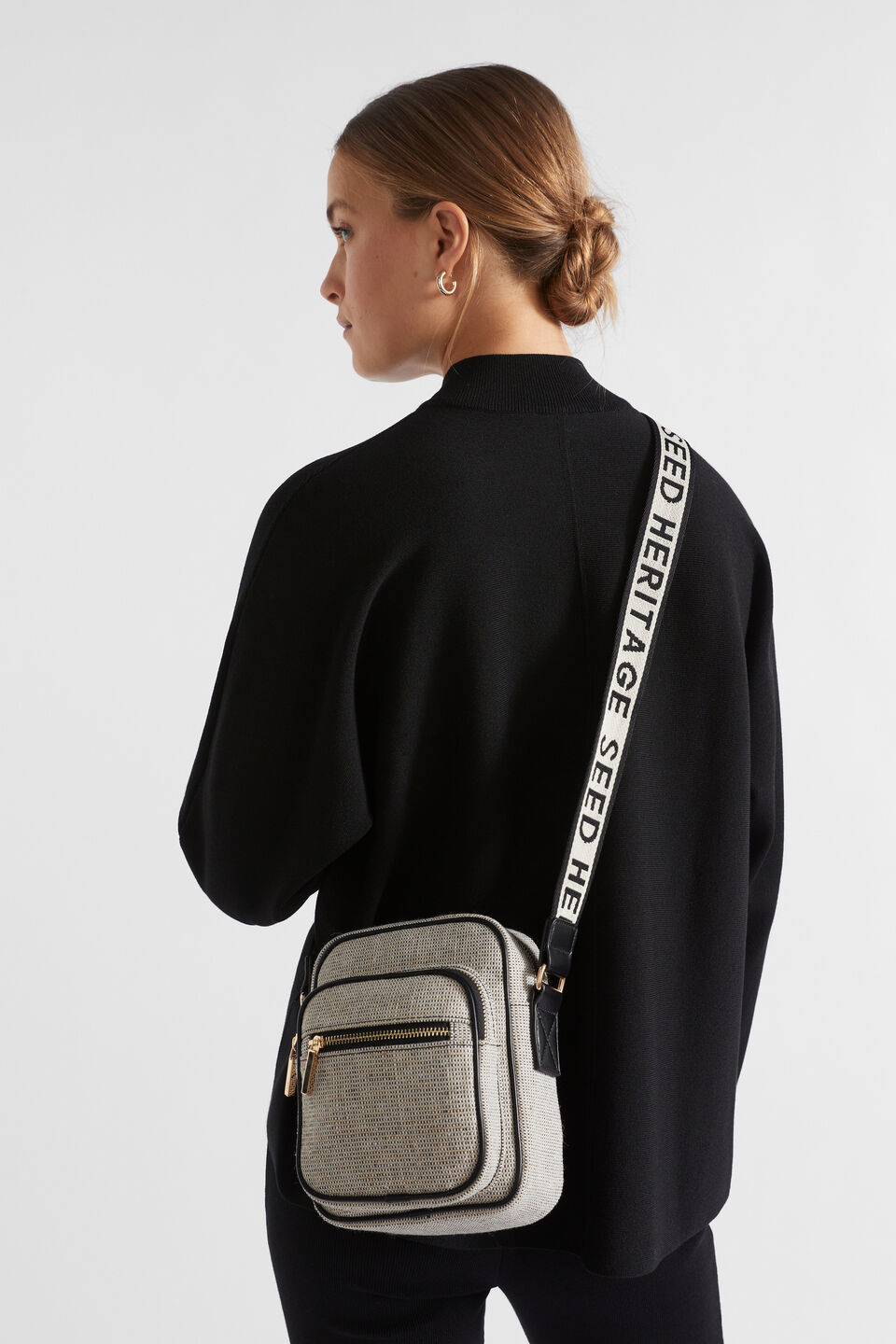 Seed Camera Bag  Black Natural