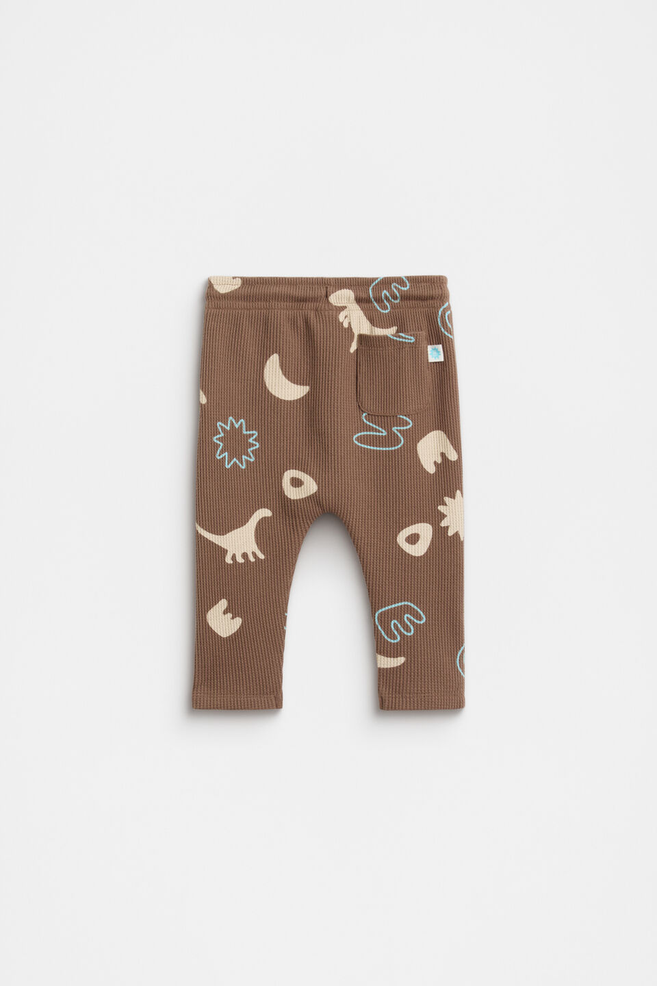 Dino Waffle Pant  Cocoa