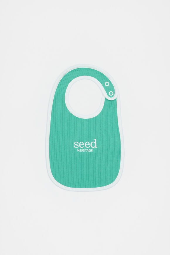 Logo Rib Bib  Jade Green  hi-res