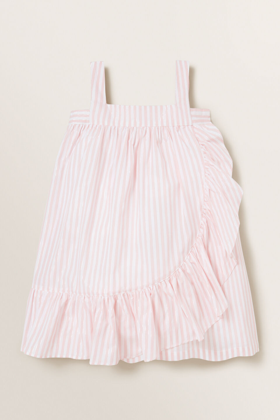 Metallic Stripe Dress  