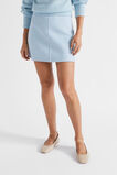 Wool Blend Mini Skirt  Capri Marle  hi-res