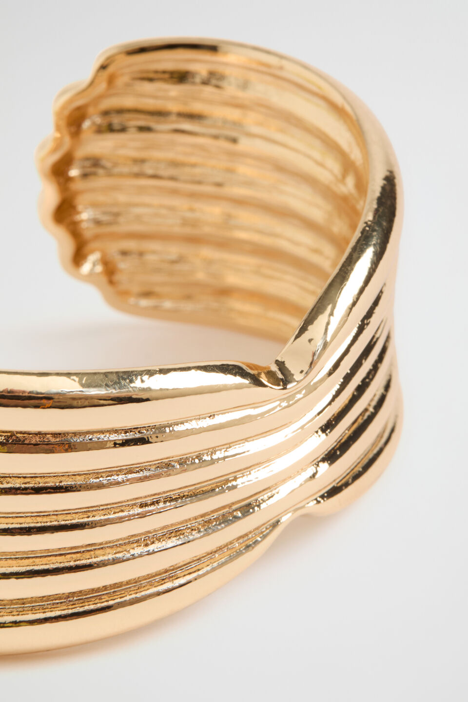 Ribbed Cuff  Gold