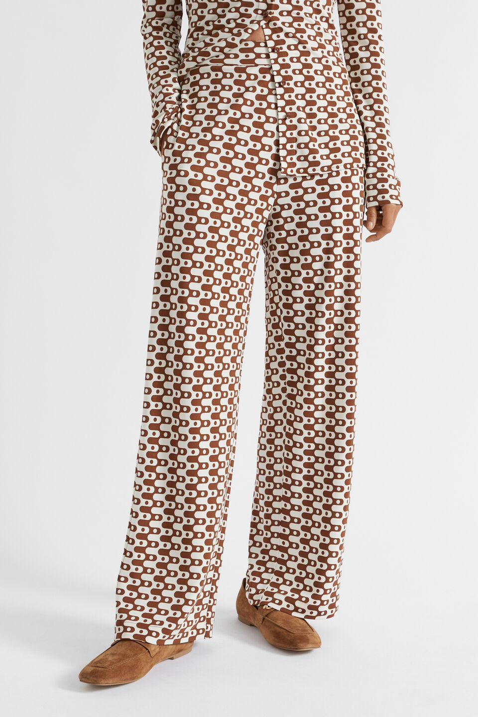 Geo Swirl Pant  Spice Geo