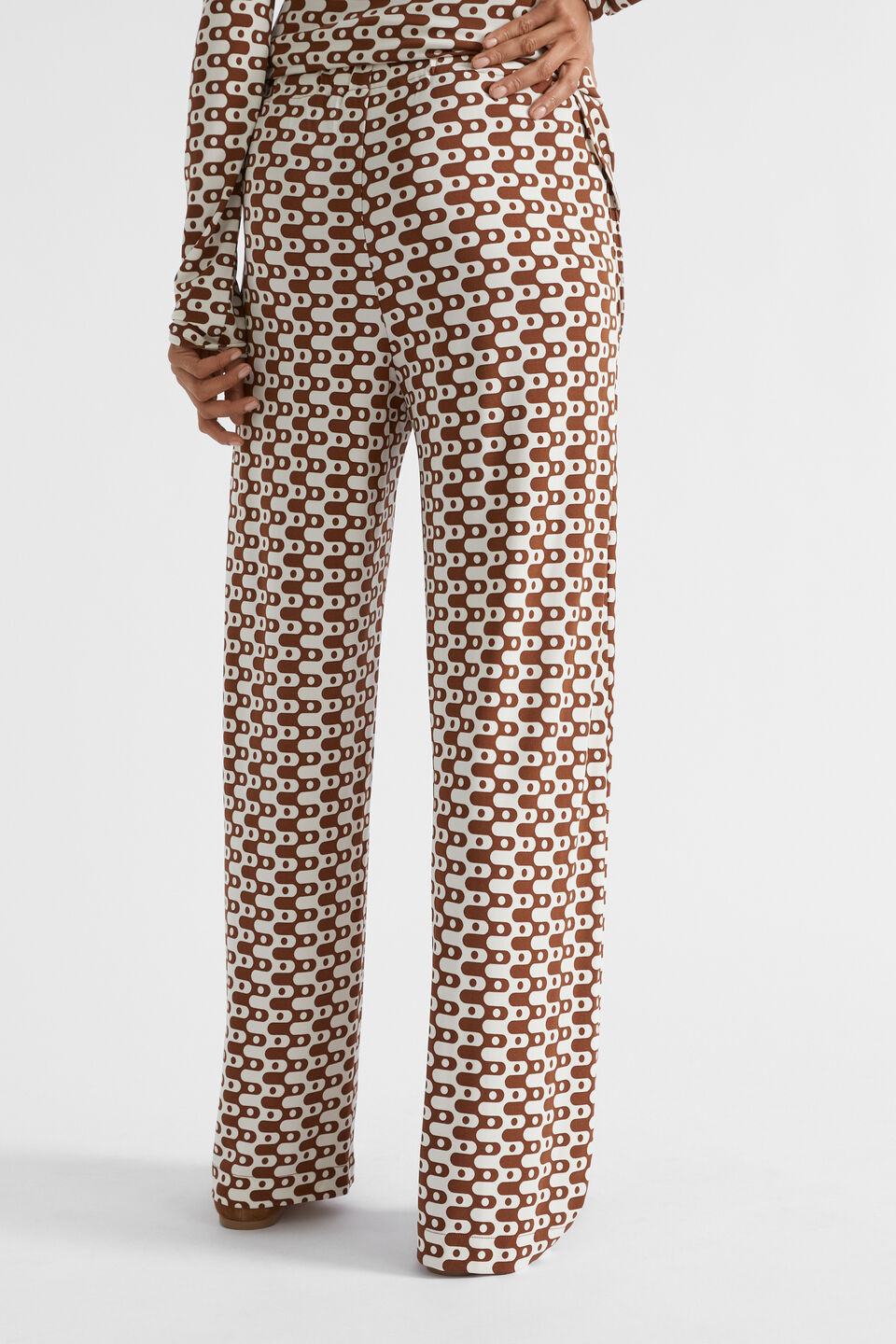 Geo Swirl Pant  Spice Geo