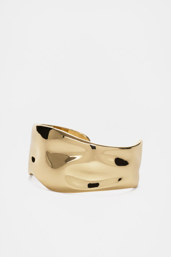 Molten Statement Cuff  Gold  hi-res