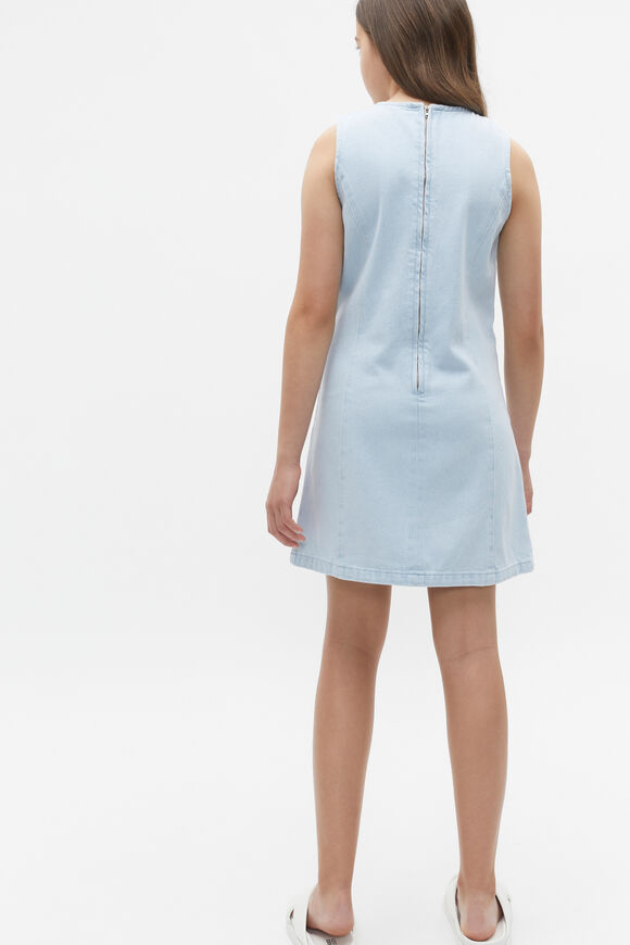 Denim Mod Dress  Glacier Denim  hi-res