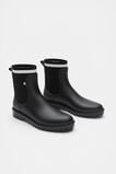 Rib Stripe Gumboot  Black  hi-res