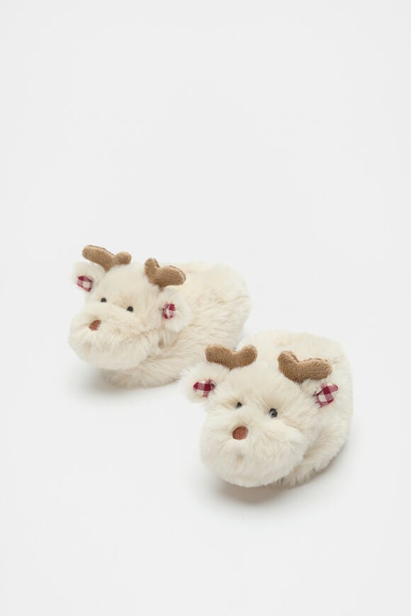 Reindeer Bootie  Beige  hi-res