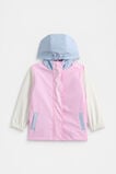 Mini Colourblock Rain Coat  Fairy Floss  hi-res