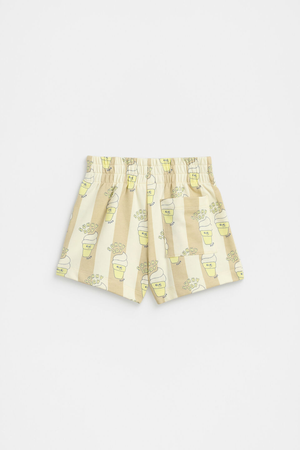 Ice Cream Short  Ecru