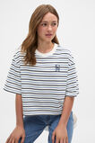 Relaxed Stripe Tee  Classic Cream  hi-res