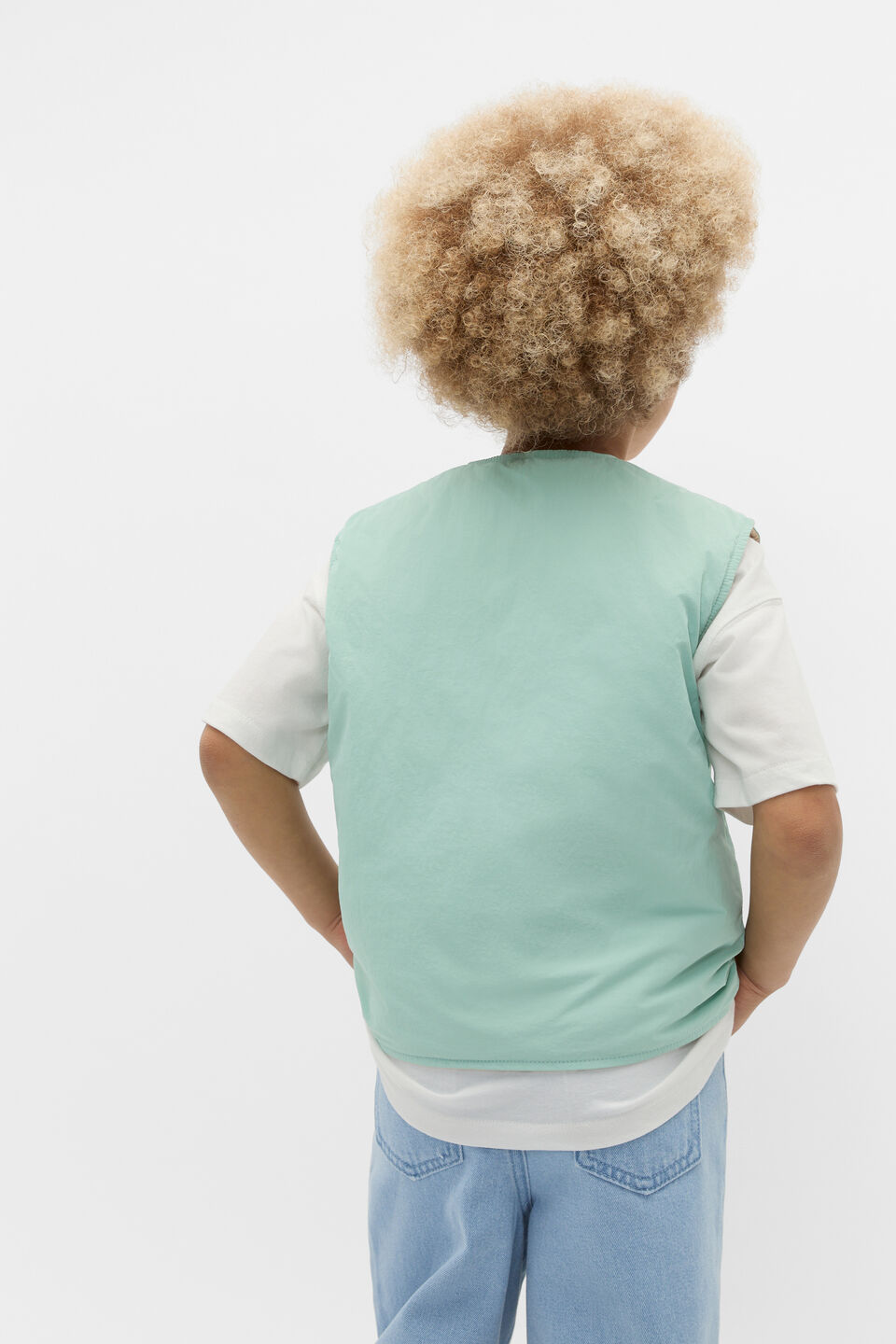 Logo Vest  Dark Mint