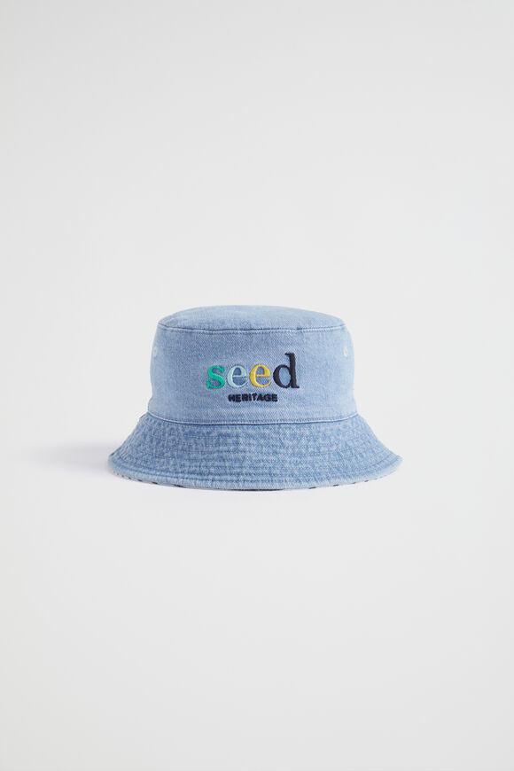 Heritage Bucket Hat  Chambray  hi-res