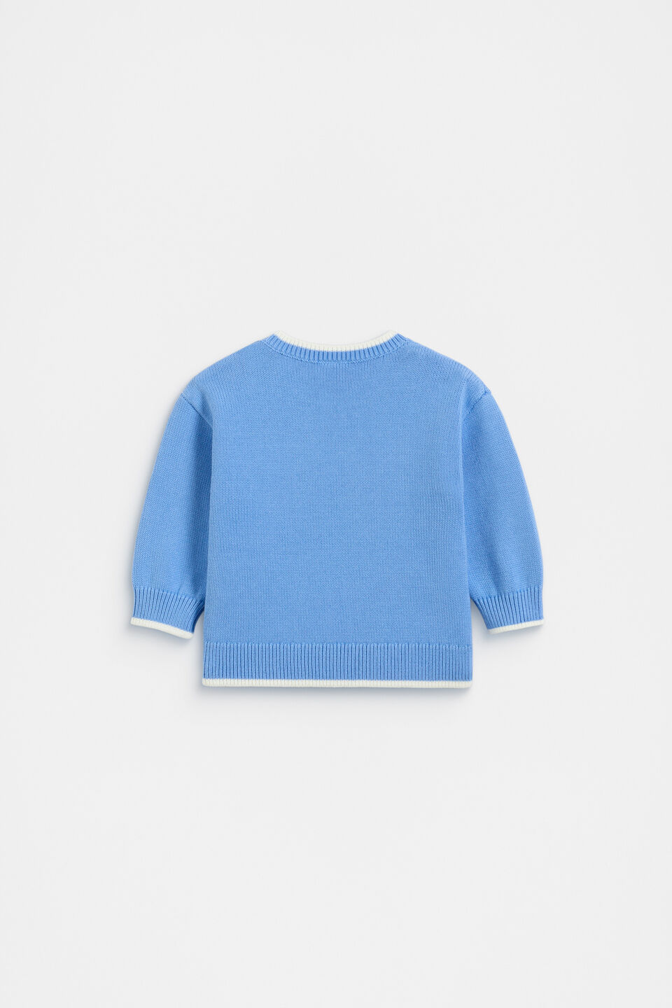 Logo Knit Sweater  Celestial Blue